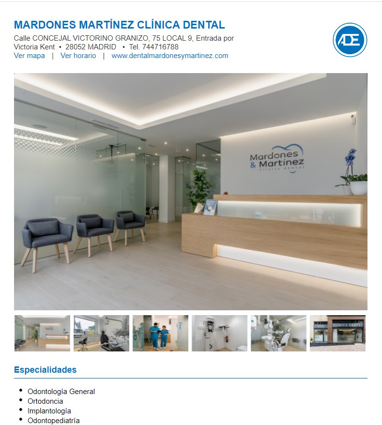 Dentistas El Cañaveral en El Cañaveral — foto 2