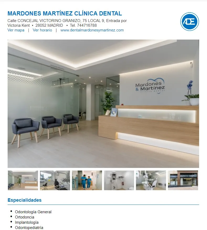 Mardones y Martínez Clínica Dental en El Cañaveral — foto 2